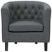 Modway Prospect Chesterfield Armchair – Luxurious Upholstered Lounge Chair with Button... Living Room Furniture - View 28