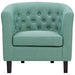 Modway Prospect Chesterfield Armchair – Luxurious Upholstered Lounge Chair with Button... Living Room Furniture - View 34