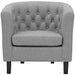 Modway Prospect Chesterfield Armchair – Luxurious Upholstered Lounge Chair with Button... Living Room Furniture - View 39
