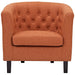 Modway Prospect Chesterfield Armchair – Luxurious Upholstered Lounge Chair with Button... Living Room Furniture - View 45