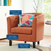 Modway Prospect Chesterfield Armchair – Luxurious Upholstered Lounge Chair with Button... Living Room Furniture - View 46