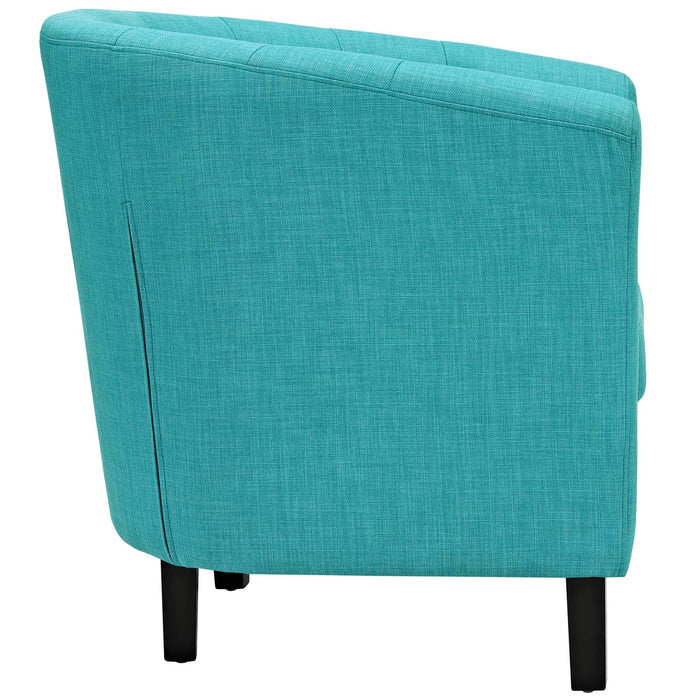 Modway Prospect Chesterfield Armchair – Luxurious Upholstered Lounge Chair with Button... Living Room Furniture - View 49