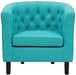 Modway Prospect Chesterfield Armchair – Luxurious Upholstered Lounge Chair with Button... Living Room Furniture - View 51