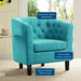 Modway Prospect Chesterfield Armchair – Luxurious Upholstered Lounge Chair with Button... Living Room Furniture - View 52