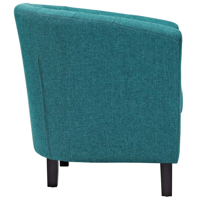Modway Prospect Chesterfield Armchair – Luxurious Upholstered Lounge Chair with Button... Living Room Furniture - View 55