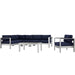 Shore 6 Piece Outdoor Aluminum Sectional Sofa Set by Modway - view 18