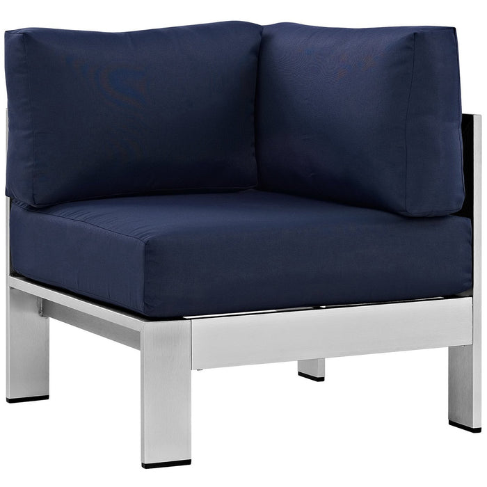 Shore 5 Piece Outdoor Aluminum Sectional Sofa Set by Modway - accessory view
