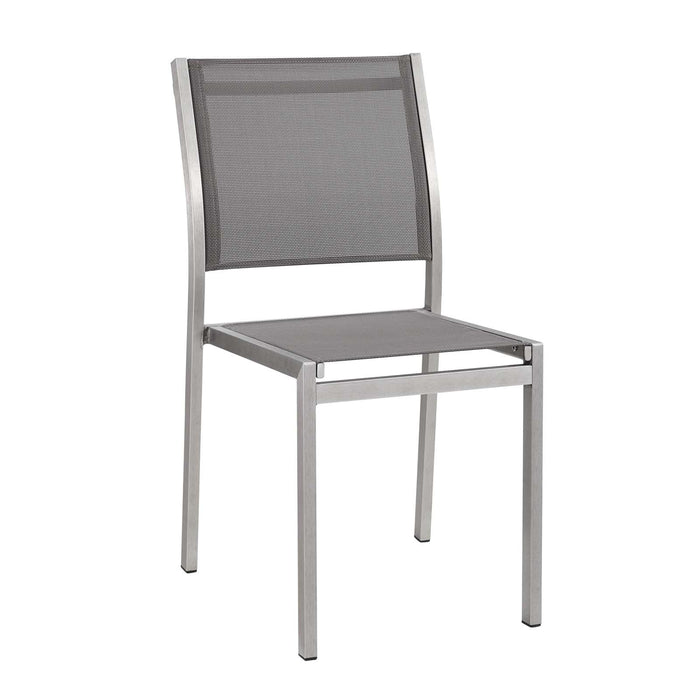 Shore Side Chair Outdoor Patio Aluminum Set of 2 - view 7