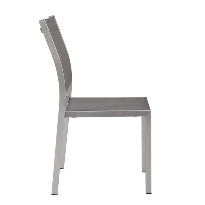 Shore Side Chair Outdoor Patio Aluminum Set of 2 - view 8
