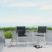 Shore Dining Chair Outdoor Patio Aluminum Set of 2 - Modway \outdoor\dining chairs