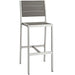 Shore 7 Piece Outdoor Patio Aluminum Dining Set - detail close-up