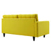 Empress Left-Facing Upholstered Fabric Loveseat - view 15
