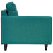 Empress Left-Facing Upholstered Fabric Loveseat - view 17