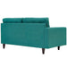 Empress Left-Facing Upholstered Fabric Loveseat - view 18