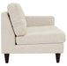 Empress Right-Facing Upholstered Fabric Loveseat - view 5