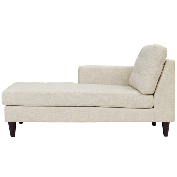 Empress Left-Arm Upholstered Fabric Chaise - view 5