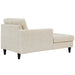 Empress Left-Arm Upholstered Fabric Chaise - view 6