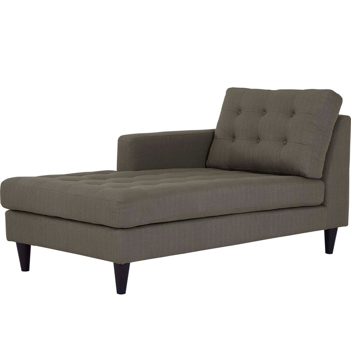 Empress Left-Arm Upholstered Fabric Chaise - view 10
