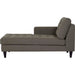 Empress Left-Arm Upholstered Fabric Chaise - view 11