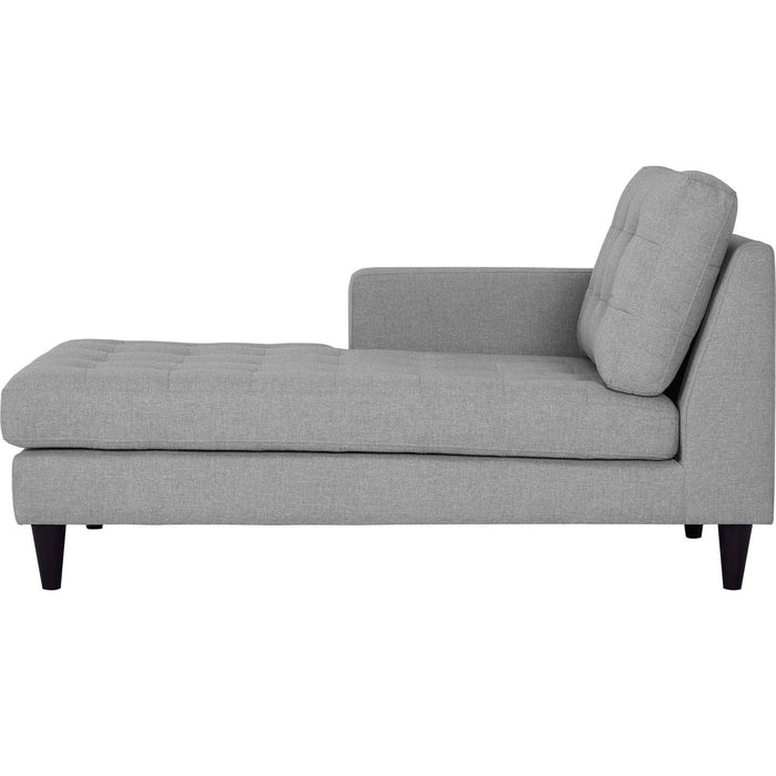 Empress Left-Arm Upholstered Fabric Chaise - view 14