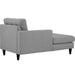 Empress Left-Arm Upholstered Fabric Chaise - view 15