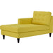 Empress Left-Arm Upholstered Fabric Chaise - view 16