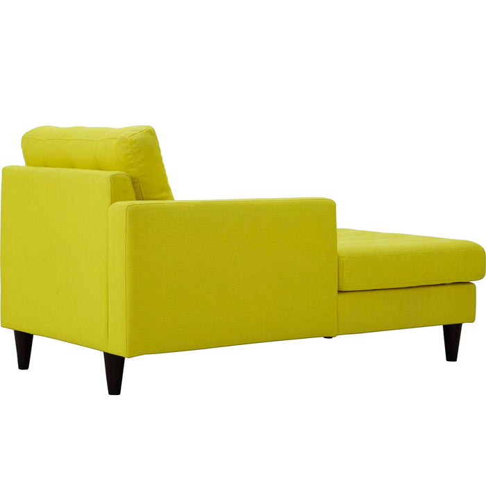 Empress Left-Arm Upholstered Fabric Chaise - view 18