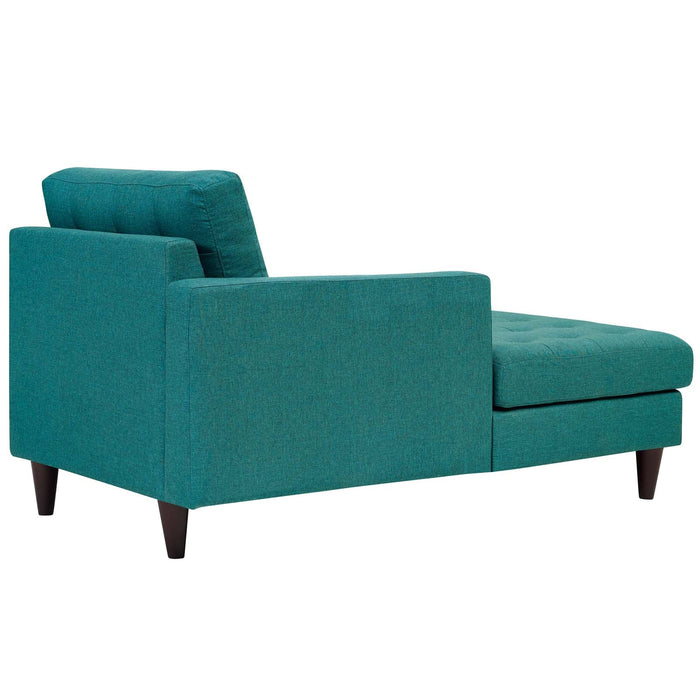 Empress Left-Arm Upholstered Fabric Chaise - view 21
