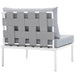 Harmony Armless Outdoor Patio Aluminum Chair - view 9