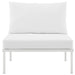Harmony Armless Outdoor Patio Aluminum Chair - view 20