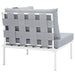 Harmony Outdoor Patio Aluminum Corner Sofa - view 9