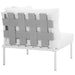 Harmony Outdoor Patio Aluminum Corner Sofa - view 19