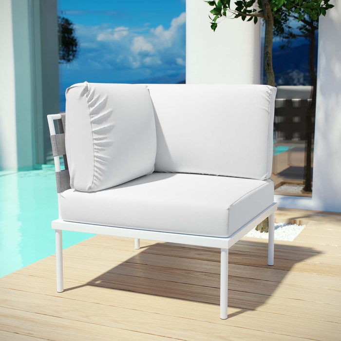 Harmony Outdoor Patio Aluminum Corner Sofa - view 16