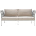 Harmony Outdoor Patio Aluminum Loveseat - view 5