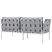 Harmony Outdoor Patio Aluminum Loveseat - view 9