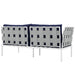 Harmony Outdoor Patio Aluminum Loveseat - view 14