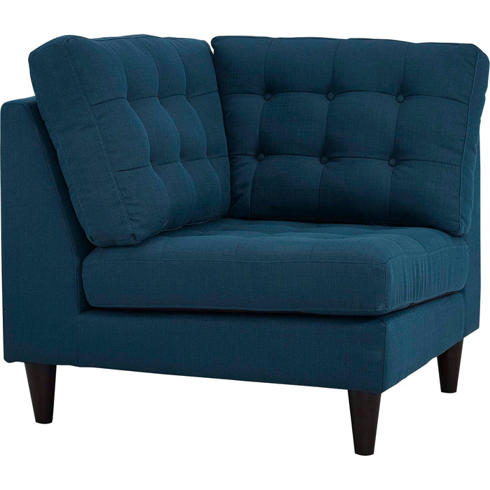 Empress Upholstered Fabric Corner Sofa - Modway \living\sectionals
