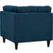 Empress Upholstered Fabric Corner Sofa - detail close-up