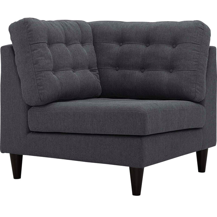 Empress Upholstered Fabric Corner Sofa - view 7