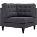 Empress Upholstered Fabric Corner Sofa - view 7