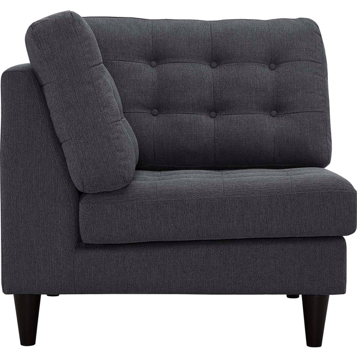 Empress Upholstered Fabric Corner Sofa - view 8