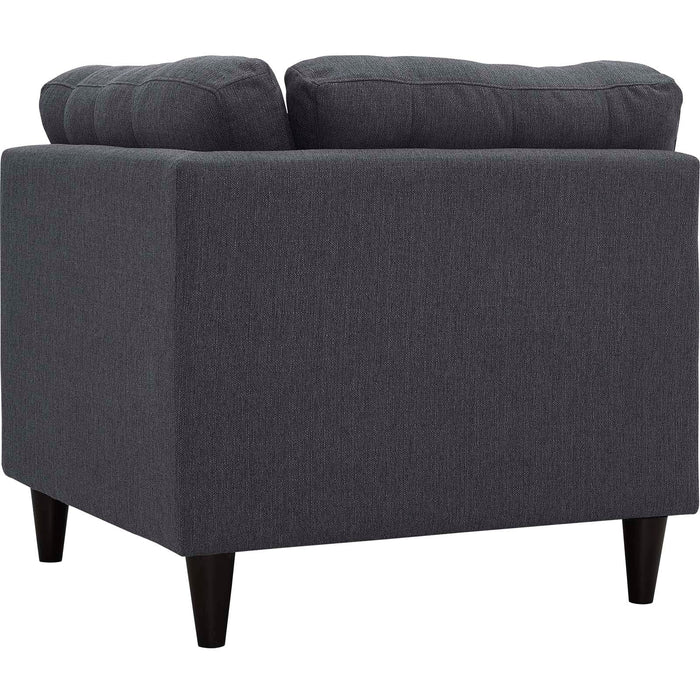 Empress Upholstered Fabric Corner Sofa - view 9