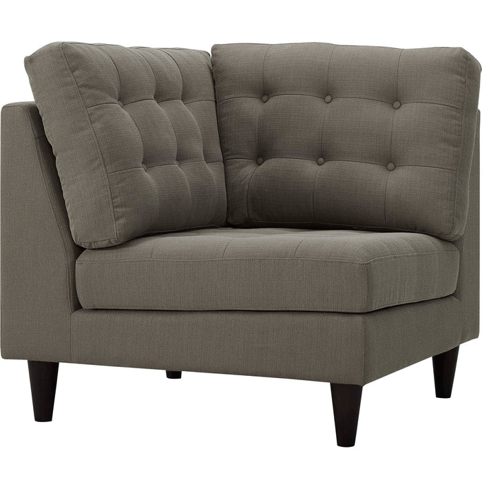 Empress Upholstered Fabric Corner Sofa - view 10