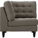 Empress Upholstered Fabric Corner Sofa - view 11