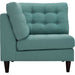 Empress Upholstered Fabric Corner Sofa - view 14