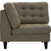 Empress Upholstered Fabric Corner Sofa - view 20