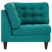 Empress Upholstered Fabric Corner Sofa - view 26