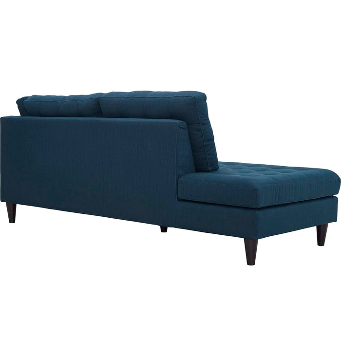 Empress Upholstered Fabric Left Facing Bumper - alternate angle view