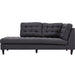 Empress Upholstered Fabric Left Facing Bumper - view 6