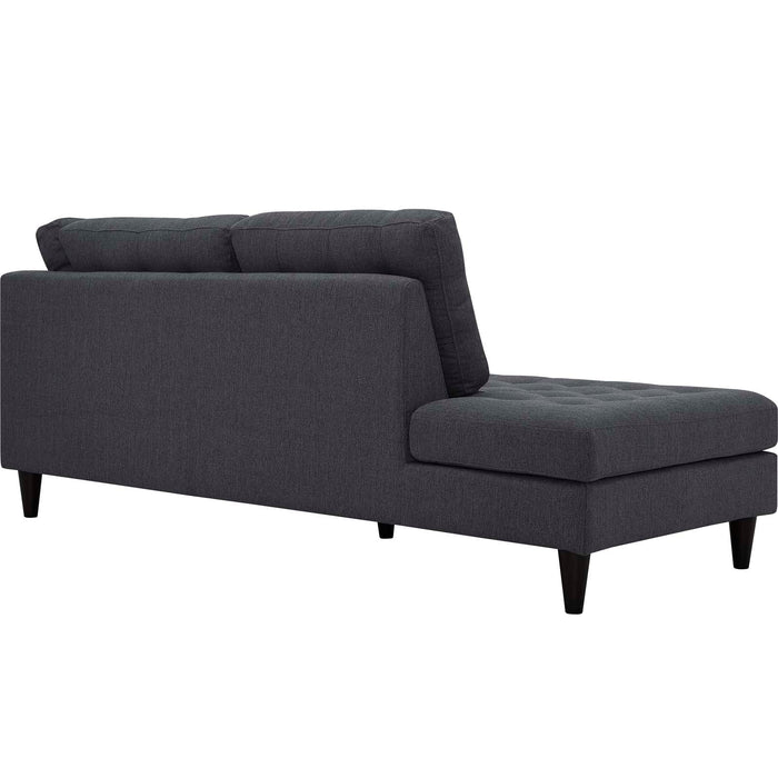 Empress Upholstered Fabric Left Facing Bumper - view 5